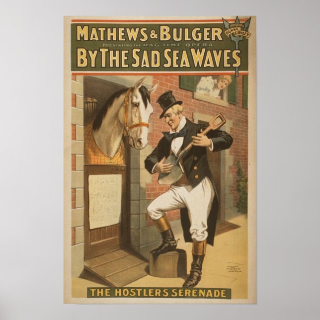 Affiche Par Les Vagues De La Mer Triste (Devant)