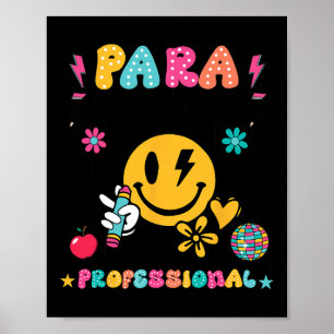 Affiche Para Dream Team Paraprofessionnel Premier Jour De