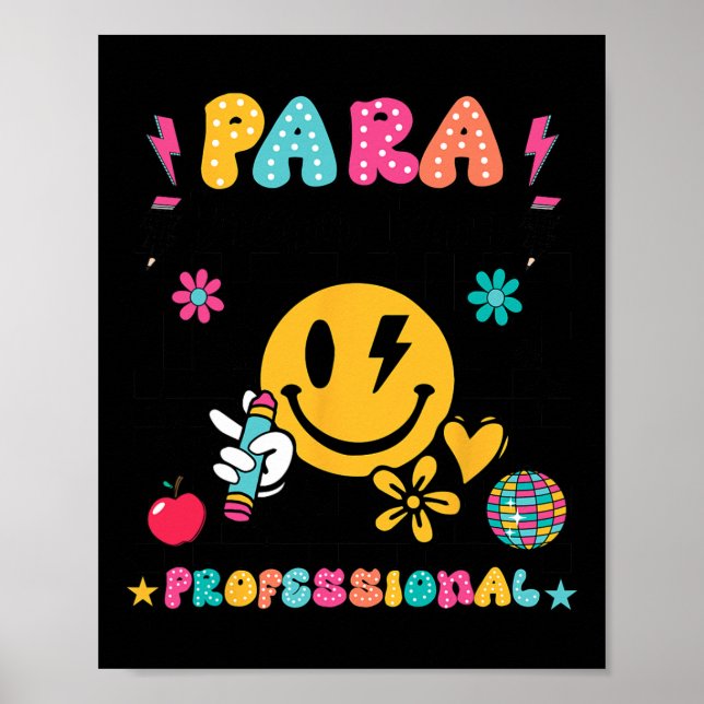 Affiche Para Dream Team Paraprofessionnel Premier Jour De  (Devant)