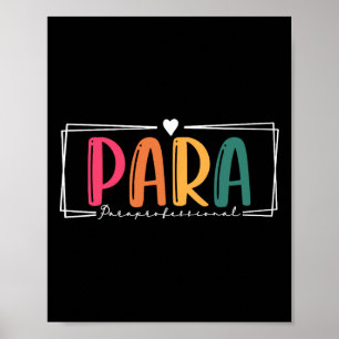Affiche Para Paraprofessionnel Paraéducateur Premier Jour