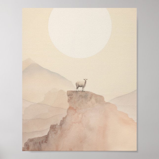 Affiche Parabole du mouton perdu (Devant)