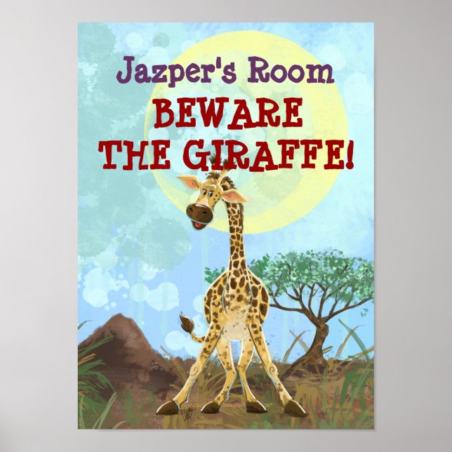 Affiche Parade Animalier Girafe (Devant)