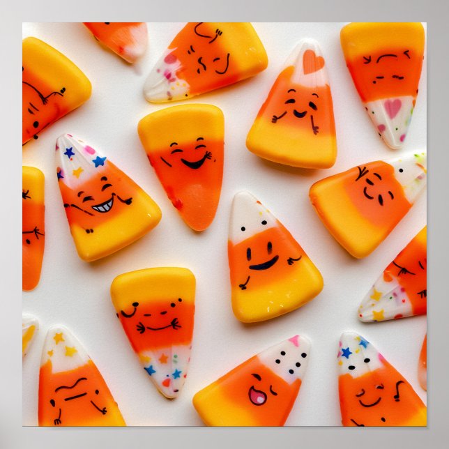 Affiche Parade de Corn à bonbons (Devant)