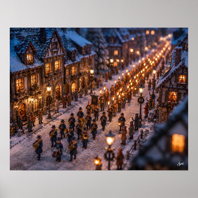 Affiche Parade de la torche miniature de l'hiver (Devant)