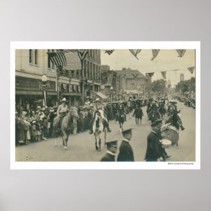 Affiche Parade des Cheyenne Frontier Days.