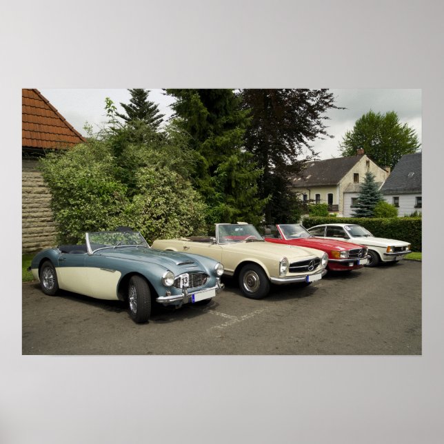 Affiche Parade d'Oldtimer (Devant)