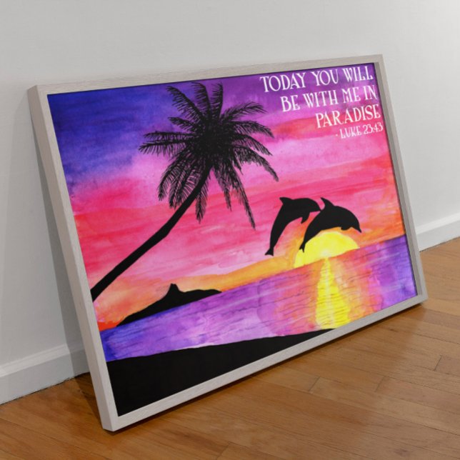 Affiche Paradis (Créateur téléchargé)