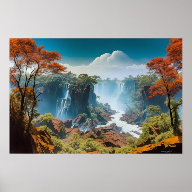 Affiche Paradis caché dans la jungle (Devant)