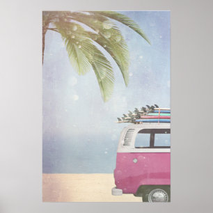 Affiche Paradis des surfeurs