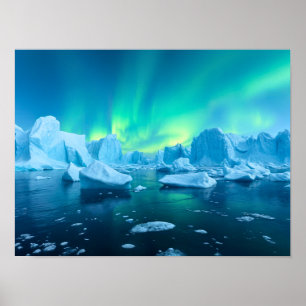 Affiche Paradis flottant de l'iceberg
