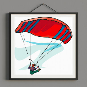 Affiche Paraglider