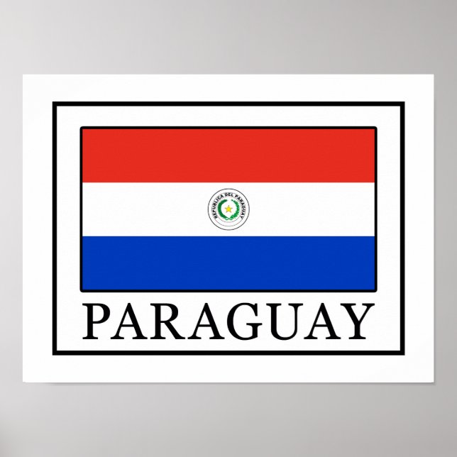 Affiche Paraguay (Devant)
