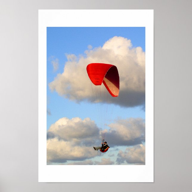 Affiche Parapente (Devant)