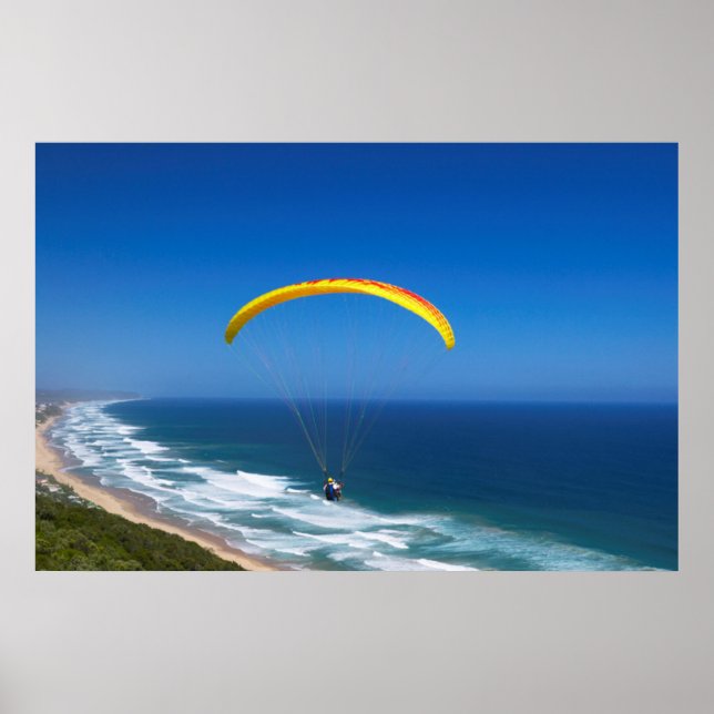 Affiche Parapente près de Wilderness, Route des jardins (Devant)
