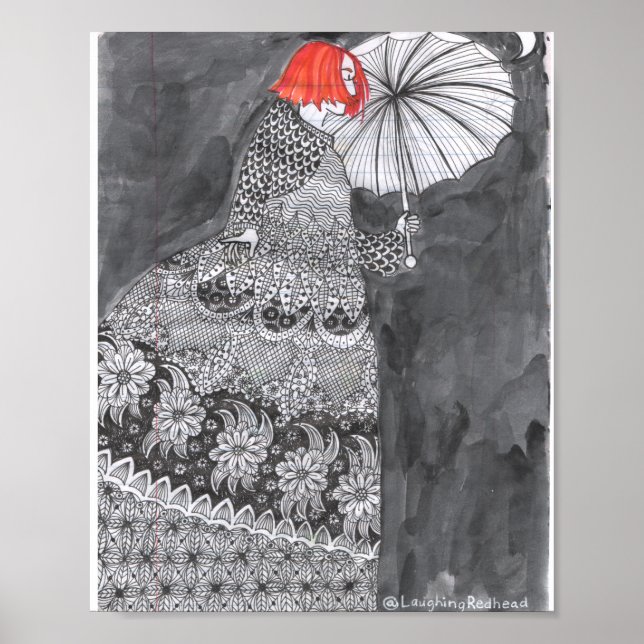 Affiche Parapluie (Devant)