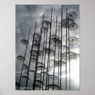 Affiche parapluie