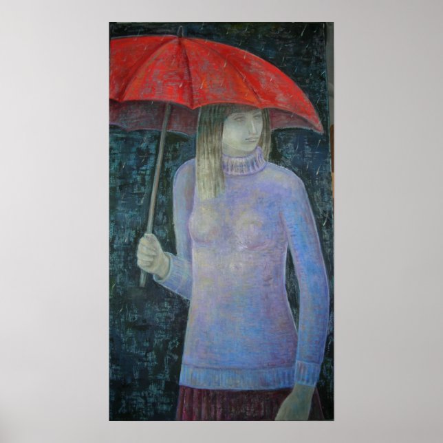 Affiche Parapluie rouge 2013 (Devant)