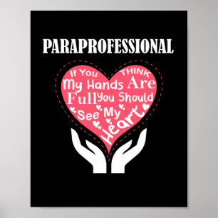 Affiche Paraprofessionnel Si Vous Pensez Que Mes Mains Son