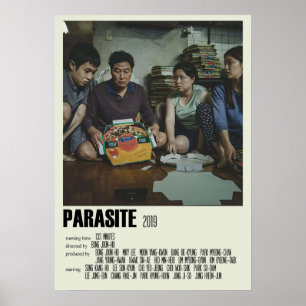 Affiche Parasite Alternative Art Film Grand 2