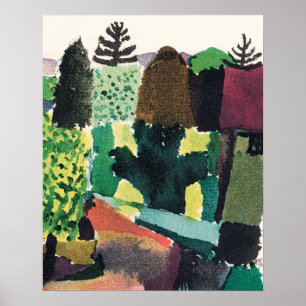 Affiche Parc (1920) par Paul Klee