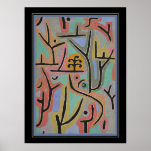 Affiche "Parc Bei Lu "par Paul Klee