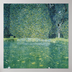 Affiche Parc de Schloss Kammer — Gustav Klimt (1910)