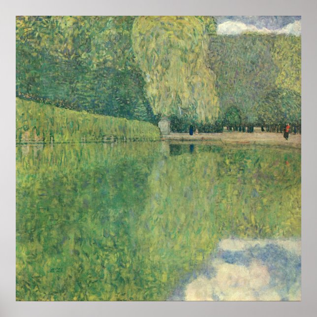 Affiche Parc de Schönbrunn — Gustav Klimt (1916) (Devant)