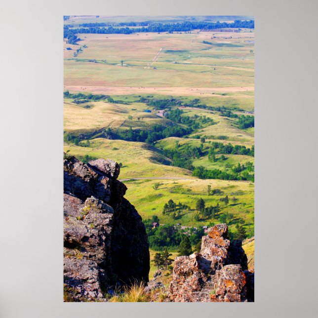 Affiche Parc d'état de Bear Butte, Dakota du Sud (Devant)