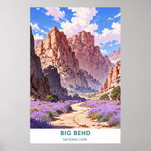 Affiche Parc national Big Bend