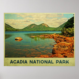 Affiche Parc national d'Acadia