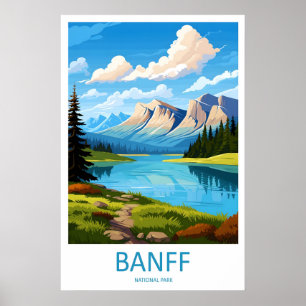 Affiche Parc national de Banff 1