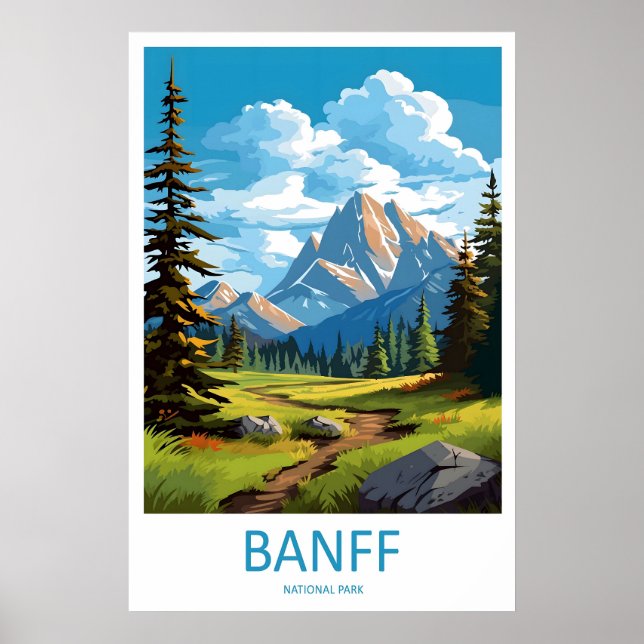 Affiche Parc national de Banff 2 (Devant)