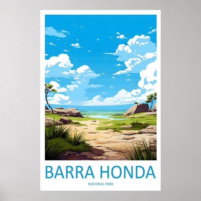 Affiche Parc national de Barra Honda 1 (Devant)