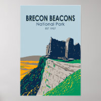 Parc national de Brecon Beacons au Pays de Galles 