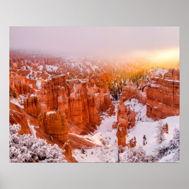 Affiche Parc national de Bryce Canyon (Devant)