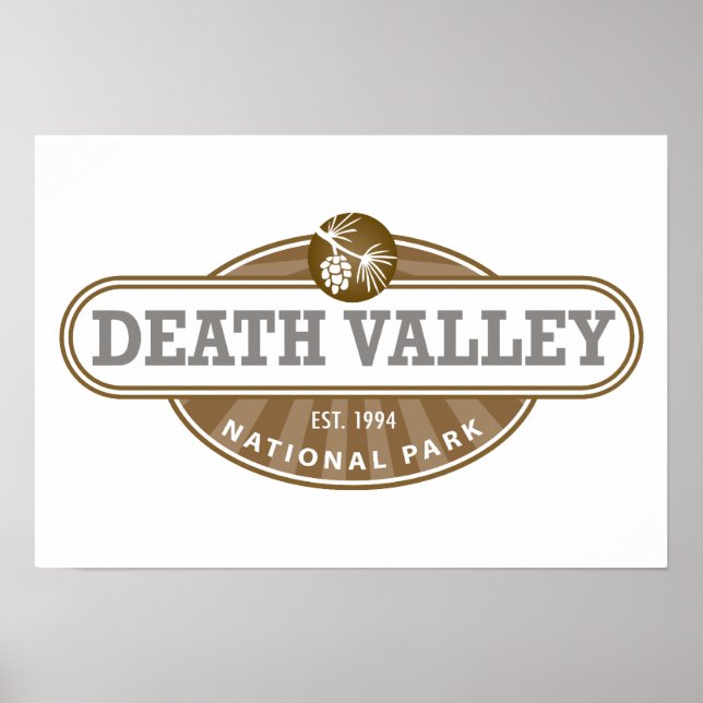 Affiche Parc national de Death Valley (Devant)