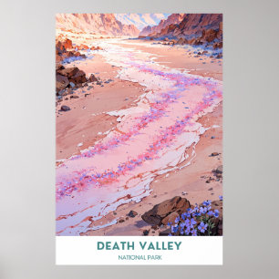 Affiche Parc national de Death Valley - California Landsca