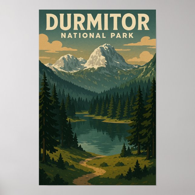 Affiche Parc national de Durmitor (Devant)