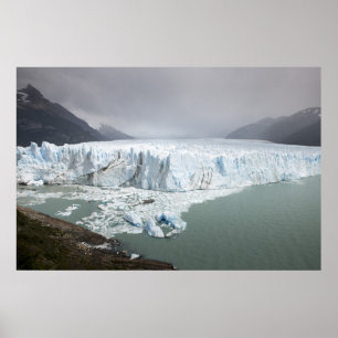 Affiche Parc national de glacier de Perito Moreno
