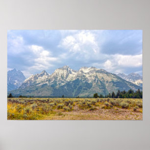 Affiche Parc national de Grand Teton, Wyoming