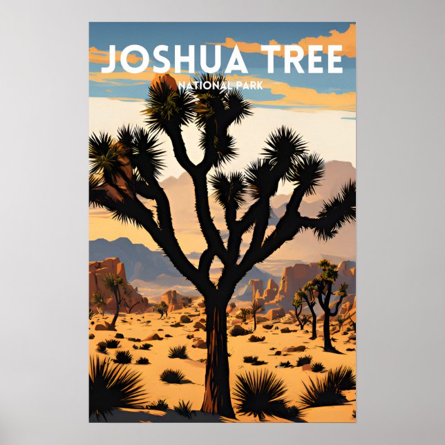 Affiche Parc national de Joshua Tree (Devant)