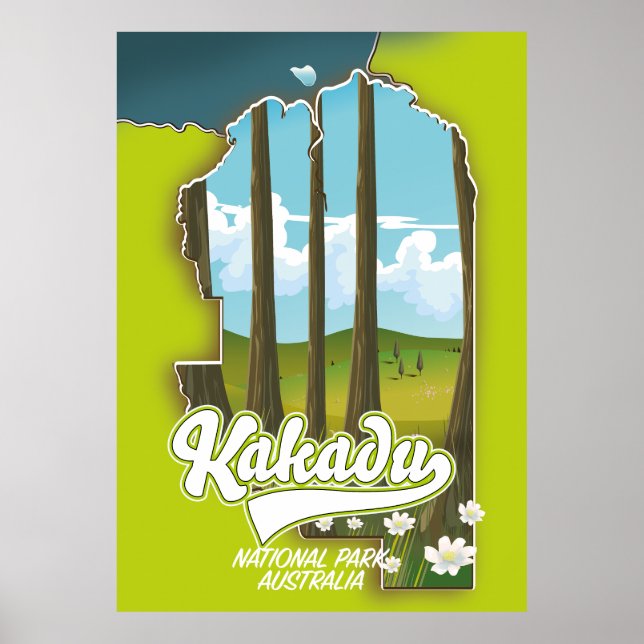 Affiche Parc national de Kakadu Australie (Devant)