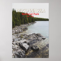 Parc national de la Péninsule-Bruce Canada Art Vin