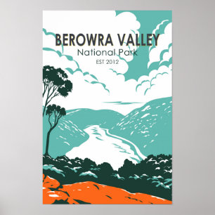 Affiche Parc national de la vallée du Berowra Australie