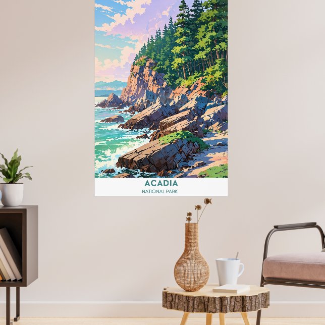 Affiche Parc national de l'Acadie (Salon 3)
