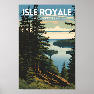 Affiche Parc national de l'Isle Royale