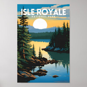 Affiche Parc national de l'Isle Royale