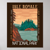 Parc national de l'Isle Royale Lac Supérieur