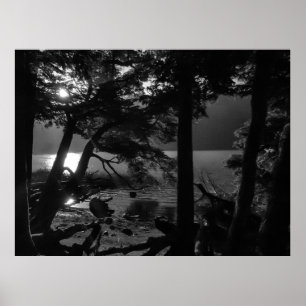 Affiche Parc national de Los aleras paysage de front de me