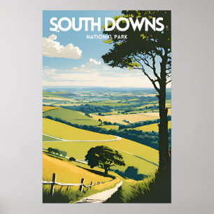 Affiche Parc national de South Downs